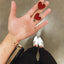 Black Heart Earrings| Red Heart Earrings|
