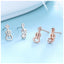 Violin and Clef Earrings| Cello Studs| Crystal earrings| Guitar | Sterling Silver| Mismatched earrings| Gifts for musicians | Cutest