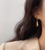 Water Drop Earrings | Sterling Silver| Organic Shape| Minimalist Jewelry | Simple Gold Earrings