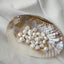 Real freshwater pearl hoop earrings | Baroque pearl dangle earrings | Dainty | Elegant  | Holiday | Best Gift| Simple