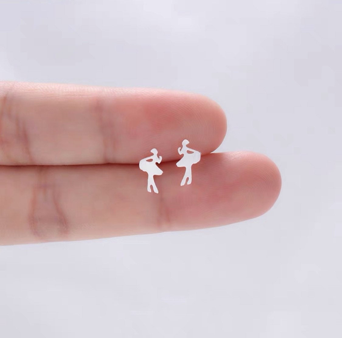Tiny Ballerina Earrings