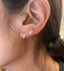 Set of 3 pairs| Tiny popsicle earrings| Studs| Sterling Silver| Ice cream earrings| Dainty earrings| Foodie jewelry