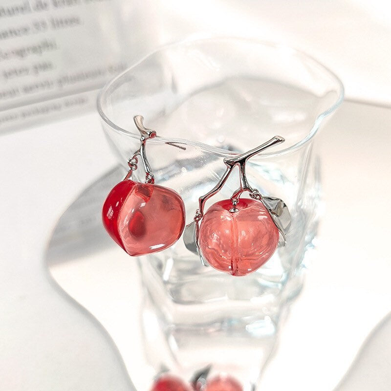 Cute fruit earrings