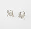 Tiny dragonfly ear cuffs| Sterling Silver