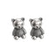 Teddy Bear Earrings| Studs| Sterling Silver| Cutest