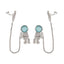 Rocket Earrings| Spaceship Studs| Astronaut | Galaxy | Space