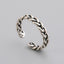 Sterling Silver Braided Ring| Adjustable Ring| S925| Simple