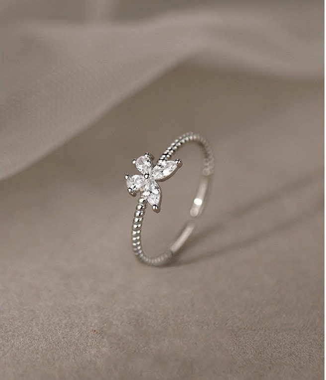 Adjustable Butterfly ring