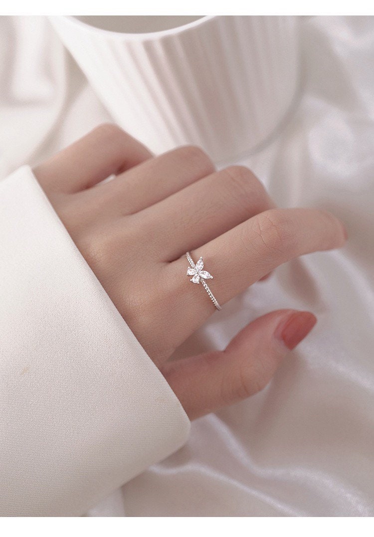 Adjustable Butterfly ring