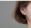 Tiny red fox stud earrings | Cute fox earrings | Sterling silver| Cute| Animal lover| Foxy earrings| Hypoallergenic | Enamel fox earrings