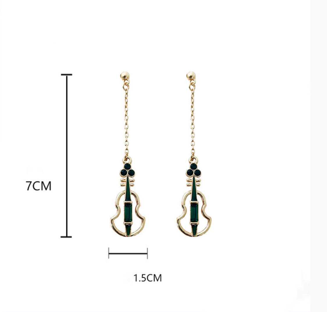 Instrument earrings